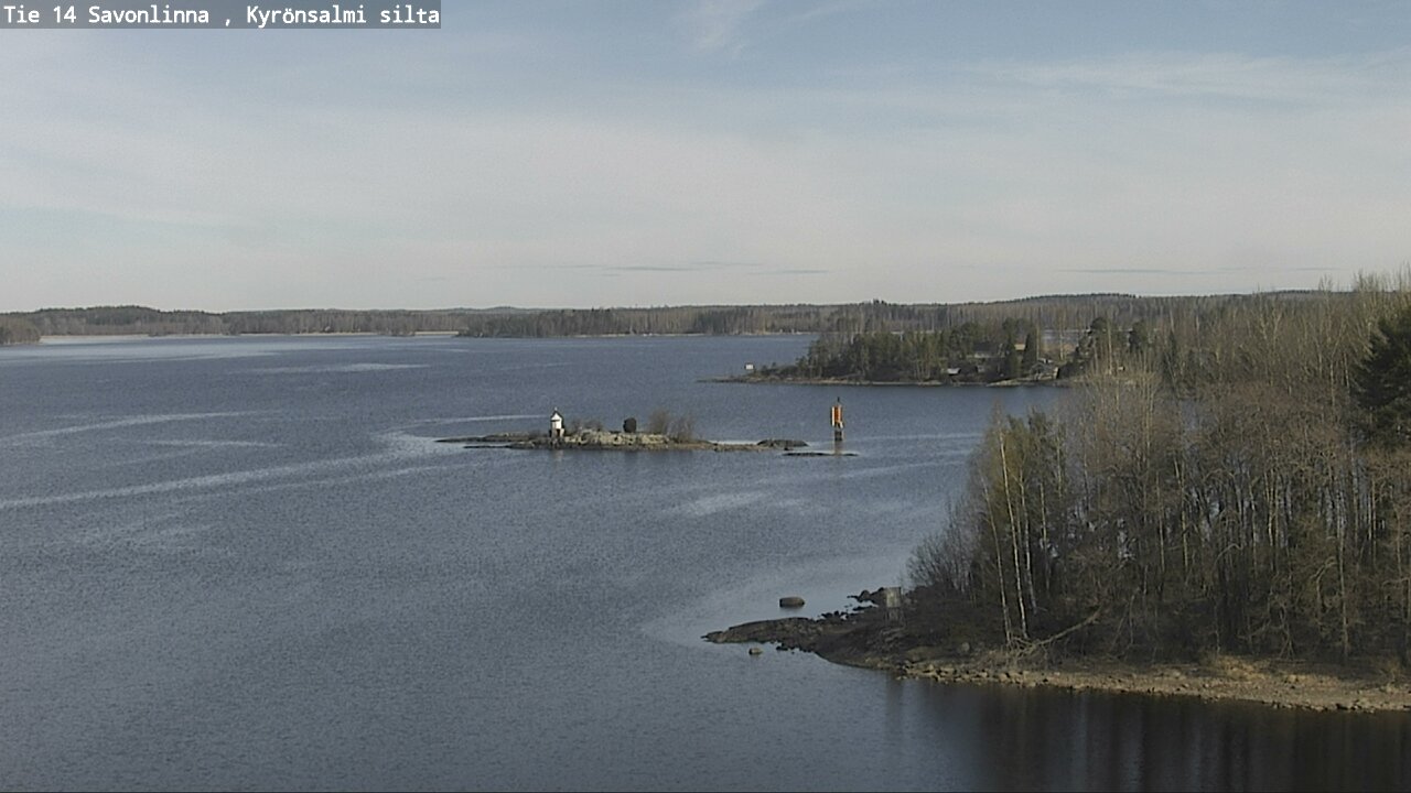 Weather Camera Image Väg 14 Nyslott, Kyrönsalmi, Savonlinna, Etelä-Savo