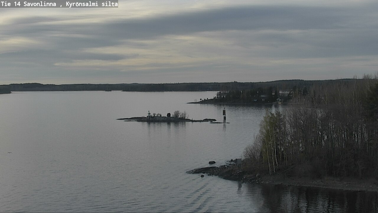 Weather Camera Image Väg 14 Nyslott, Kyrönsalmi, Savonlinna, Etelä-Savo