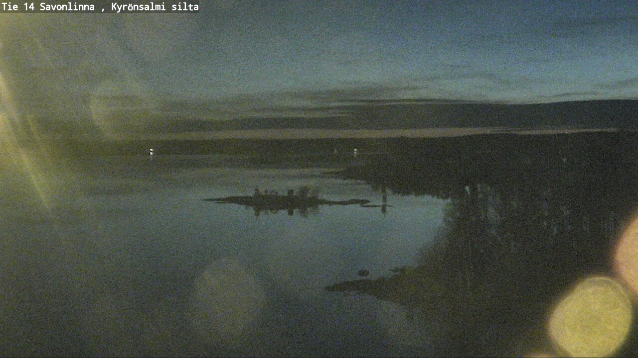 Weather Camera Image Väg 14 Nyslott, Kyrönsalmi, Savonlinna, Etelä-Savo