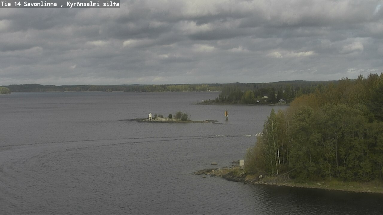 Weather Camera Image Väg 14 Nyslott, Kyrönsalmi, Savonlinna, Etelä-Savo