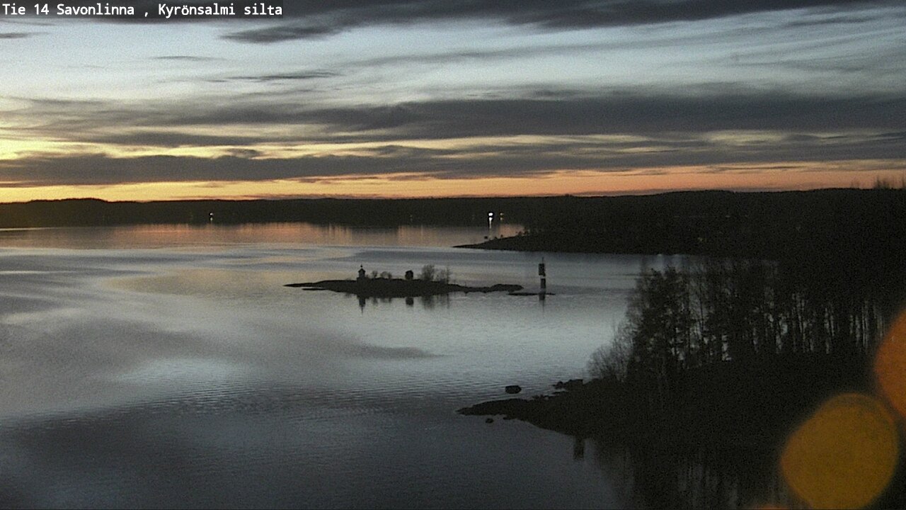 Weather Camera Image Väg 14 Nyslott, Kyrönsalmi, Savonlinna, Etelä-Savo