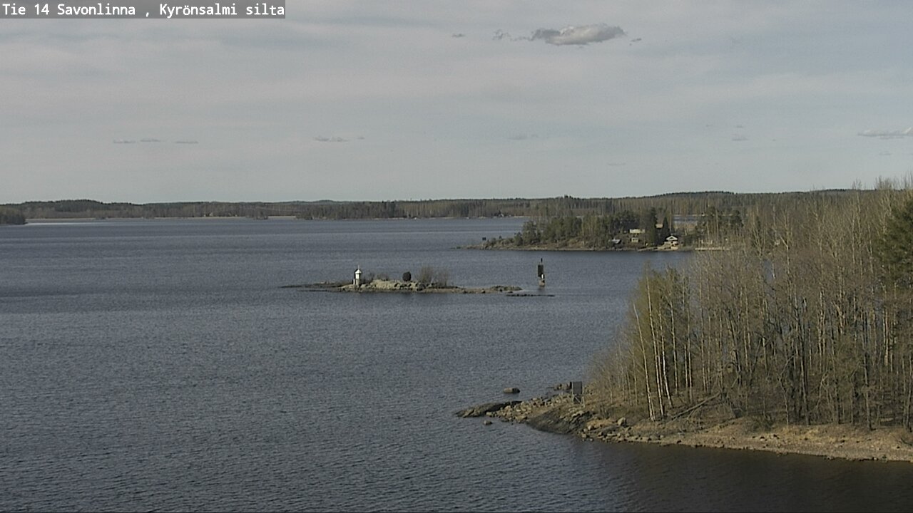 Weather Camera Image Väg 14 Nyslott, Kyrönsalmi, Savonlinna, Etelä-Savo