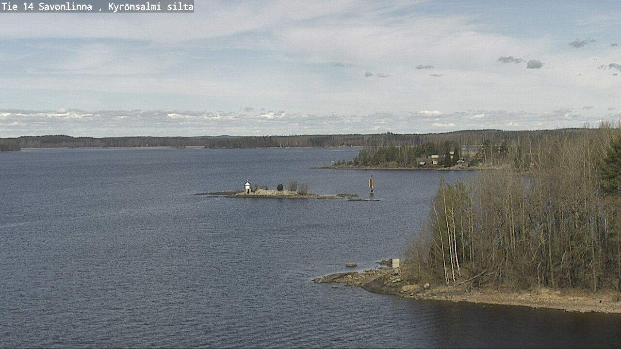 Weather Camera Image Väg 14 Nyslott, Kyrönsalmi, Savonlinna, Etelä-Savo
