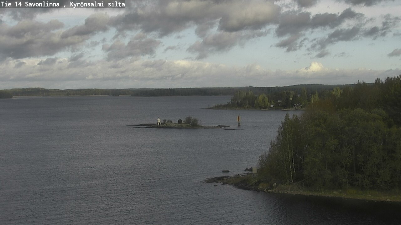 Weather Camera Image Road 14 Savonlinna, Kyrönsalmi, Savonlinna, Etelä-Savo