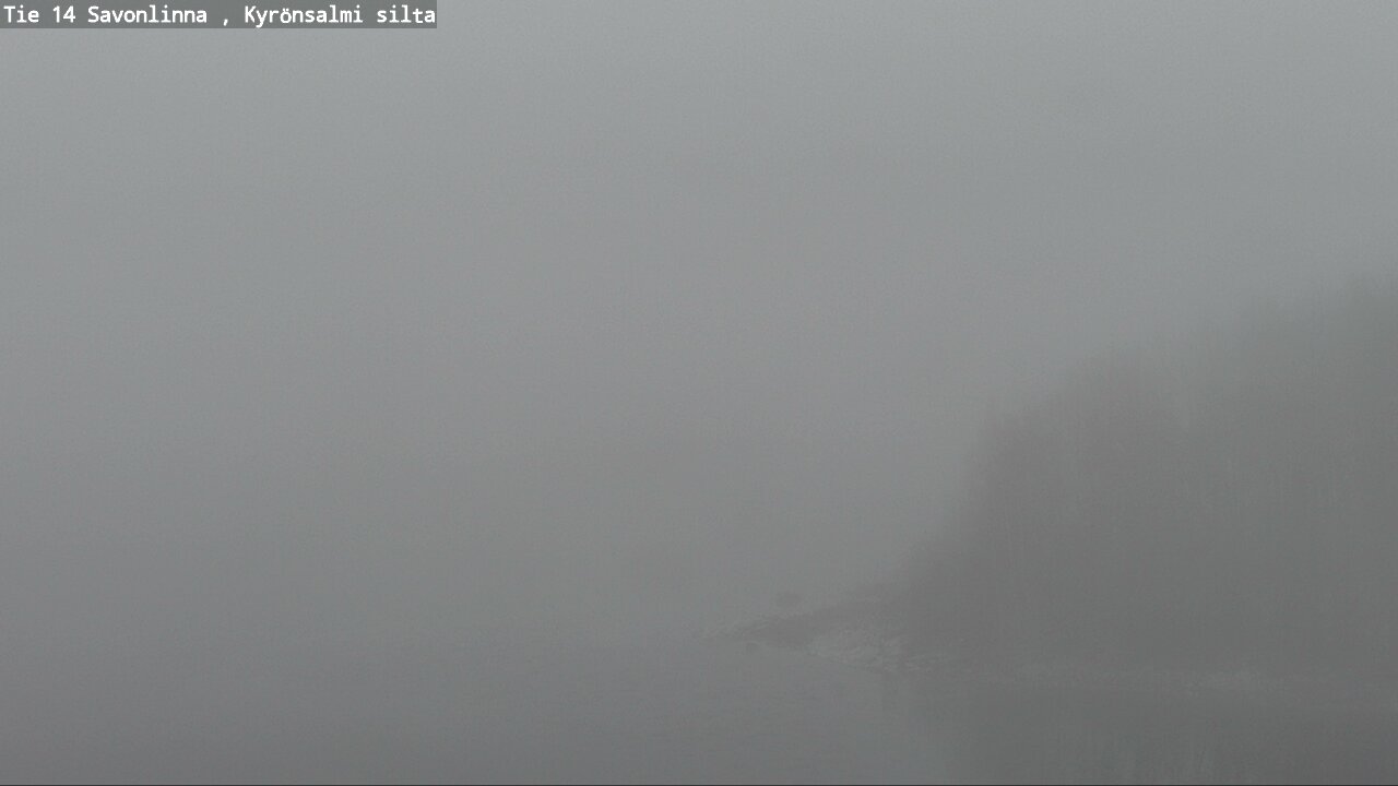 Weather Camera Image Väg 14 Nyslott, Kyrönsalmi, Savonlinna, Etelä-Savo