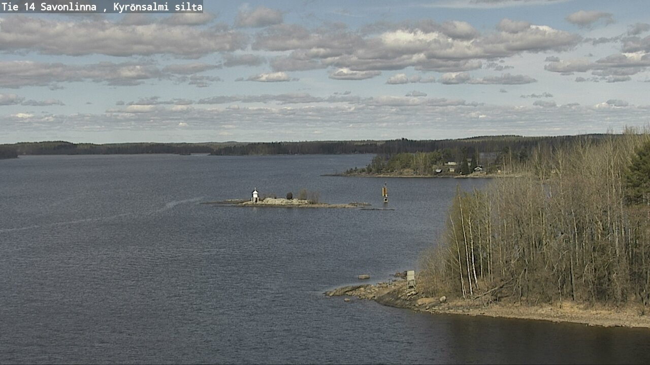 Weather Camera Image Väg 14 Nyslott, Kyrönsalmi, Savonlinna, Etelä-Savo