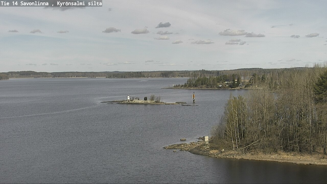 Weather Camera Image Väg 14 Nyslott, Kyrönsalmi, Savonlinna, Etelä-Savo