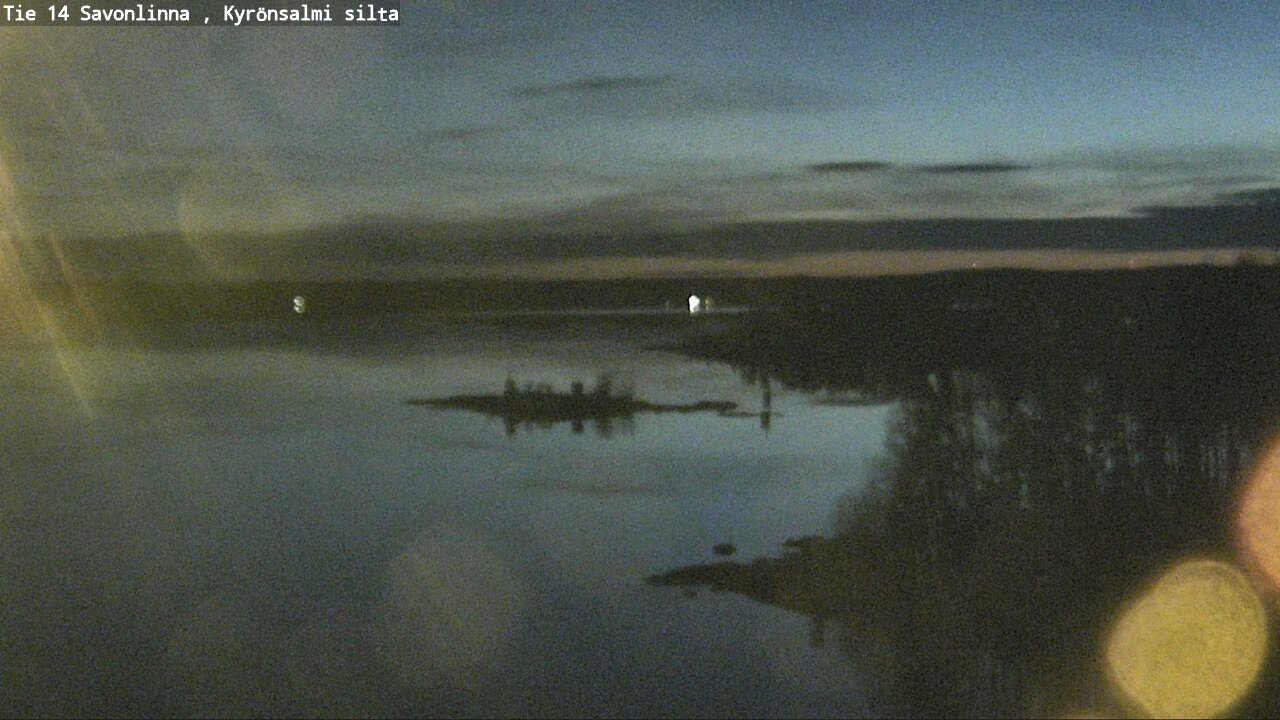 Weather Camera Image Väg 14 Nyslott, Kyrönsalmi, Savonlinna, Etelä-Savo