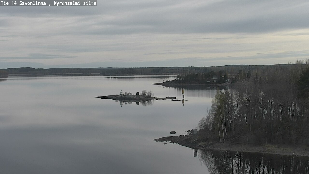 Weather Camera Image Väg 14 Nyslott, Kyrönsalmi, Savonlinna, Etelä-Savo