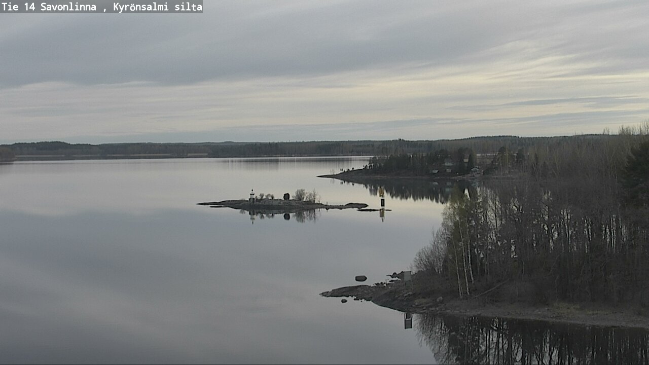 Weather Camera Image Väg 14 Nyslott, Kyrönsalmi, Savonlinna, Etelä-Savo