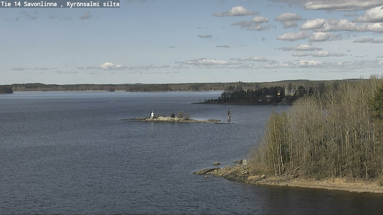 Weather Camera Image Väg 14 Nyslott, Kyrönsalmi, Savonlinna, Etelä-Savo