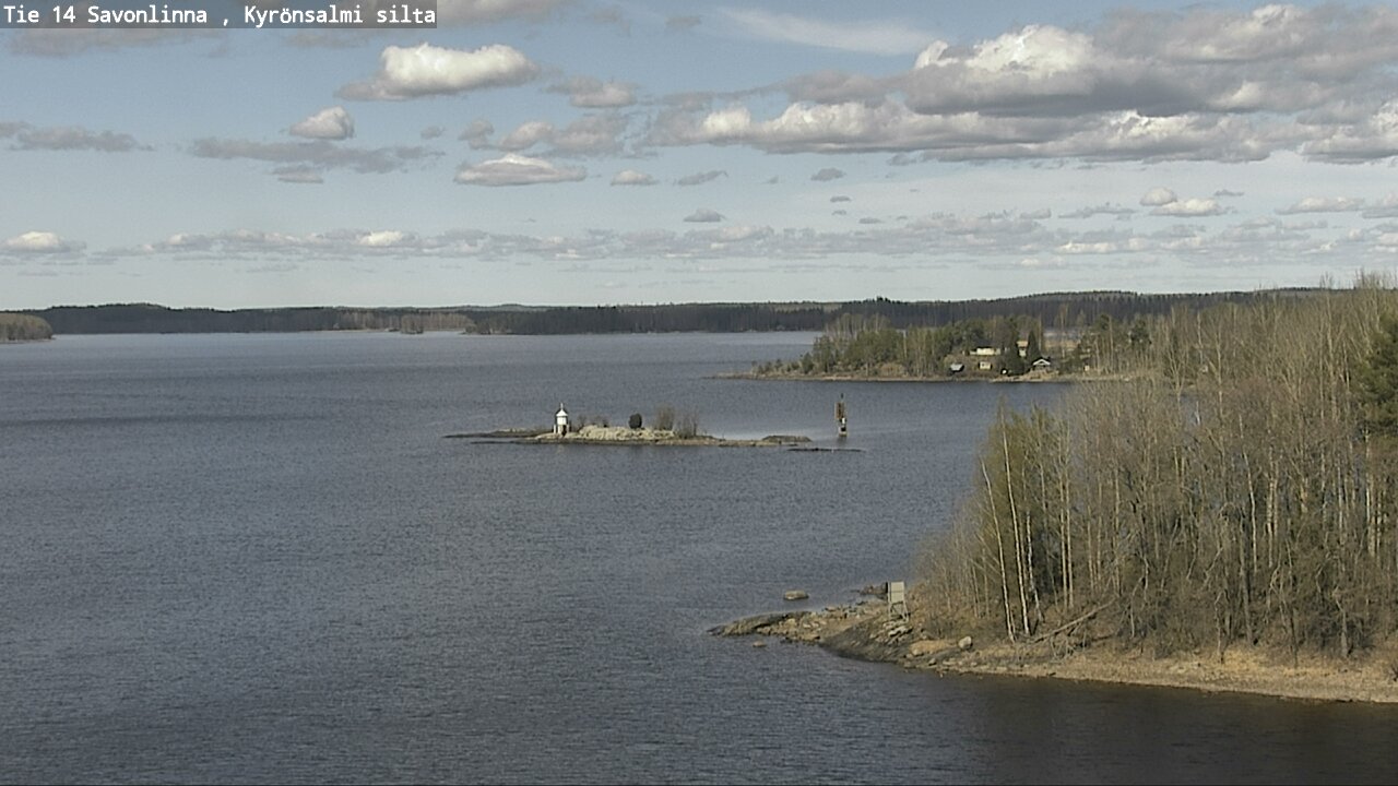 Weather Camera Image Väg 14 Nyslott, Kyrönsalmi, Savonlinna, Etelä-Savo