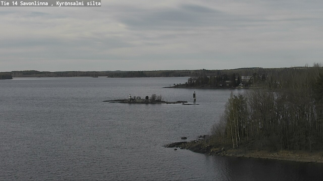Weather Camera Image Väg 14 Nyslott, Kyrönsalmi, Savonlinna, Etelä-Savo