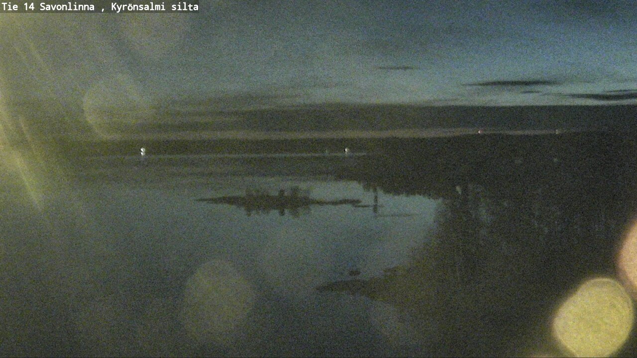 Weather Camera Image Väg 14 Nyslott, Kyrönsalmi, Savonlinna, Etelä-Savo