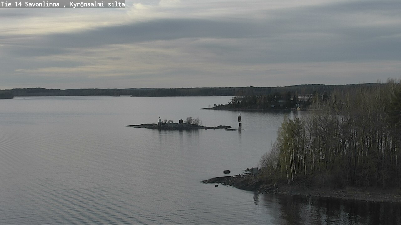 Weather Camera Image Väg 14 Nyslott, Kyrönsalmi, Savonlinna, Etelä-Savo