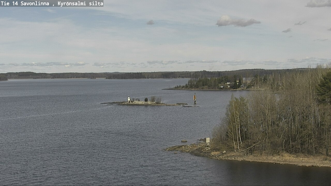 Weather Camera Image Väg 14 Nyslott, Kyrönsalmi, Savonlinna, Etelä-Savo