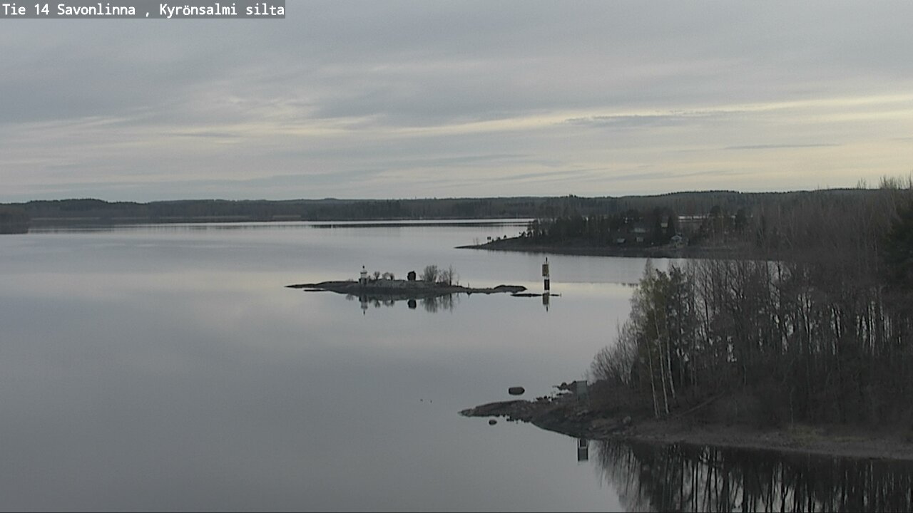Weather Camera Image Väg 14 Nyslott, Kyrönsalmi, Savonlinna, Etelä-Savo