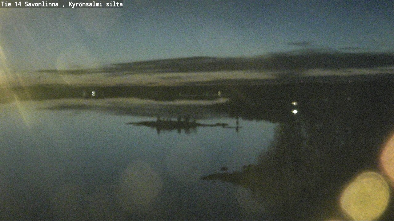 Weather Camera Image Väg 14 Nyslott, Kyrönsalmi, Savonlinna, Etelä-Savo