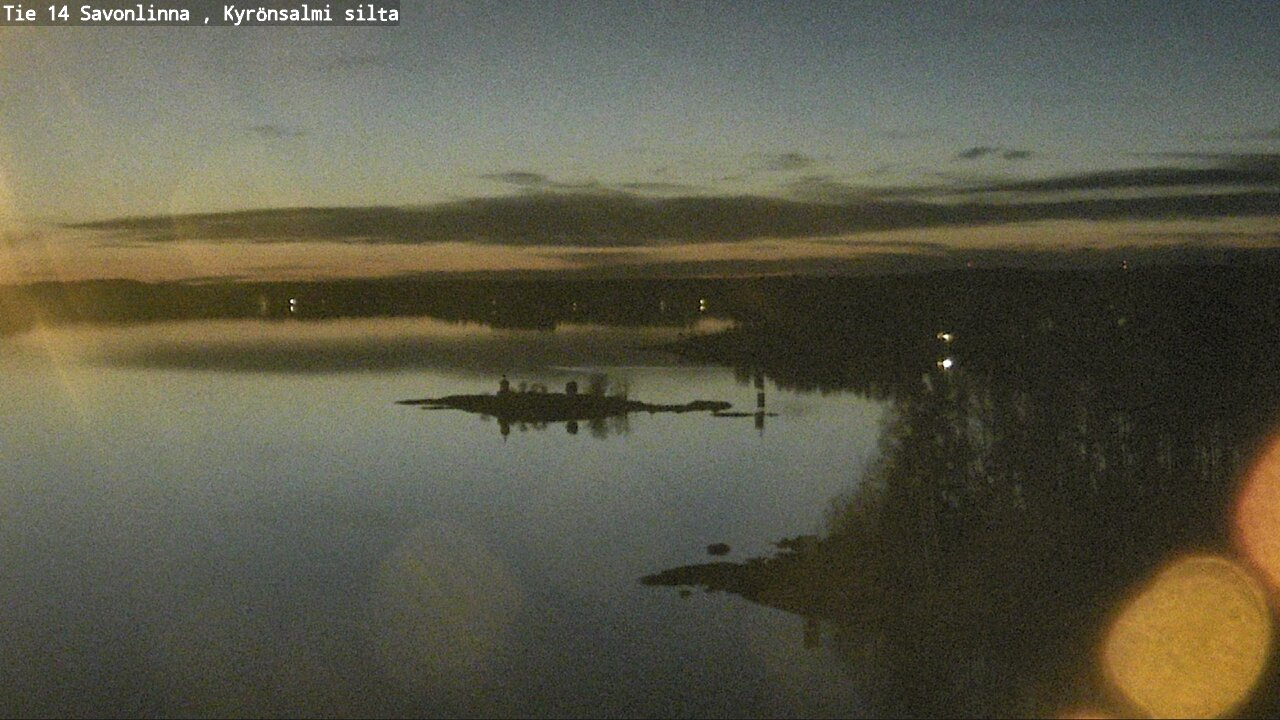 Weather Camera Image Väg 14 Nyslott, Kyrönsalmi, Savonlinna, Etelä-Savo