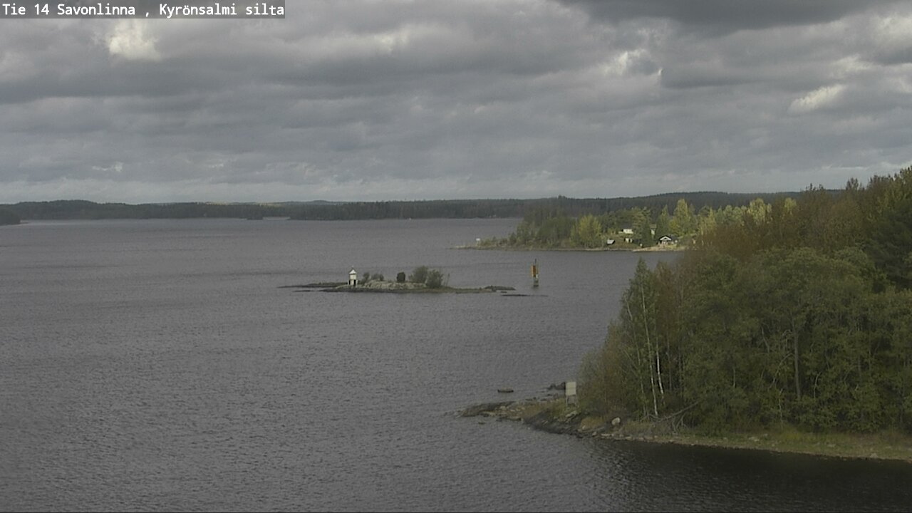 Weather Camera Image Väg 14 Nyslott, Kyrönsalmi, Savonlinna, Etelä-Savo