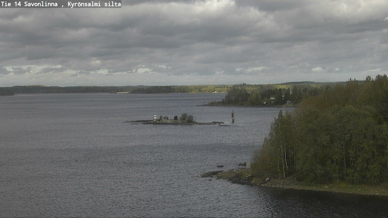 Weather Camera Image Väg 14 Nyslott, Kyrönsalmi, Savonlinna, Etelä-Savo