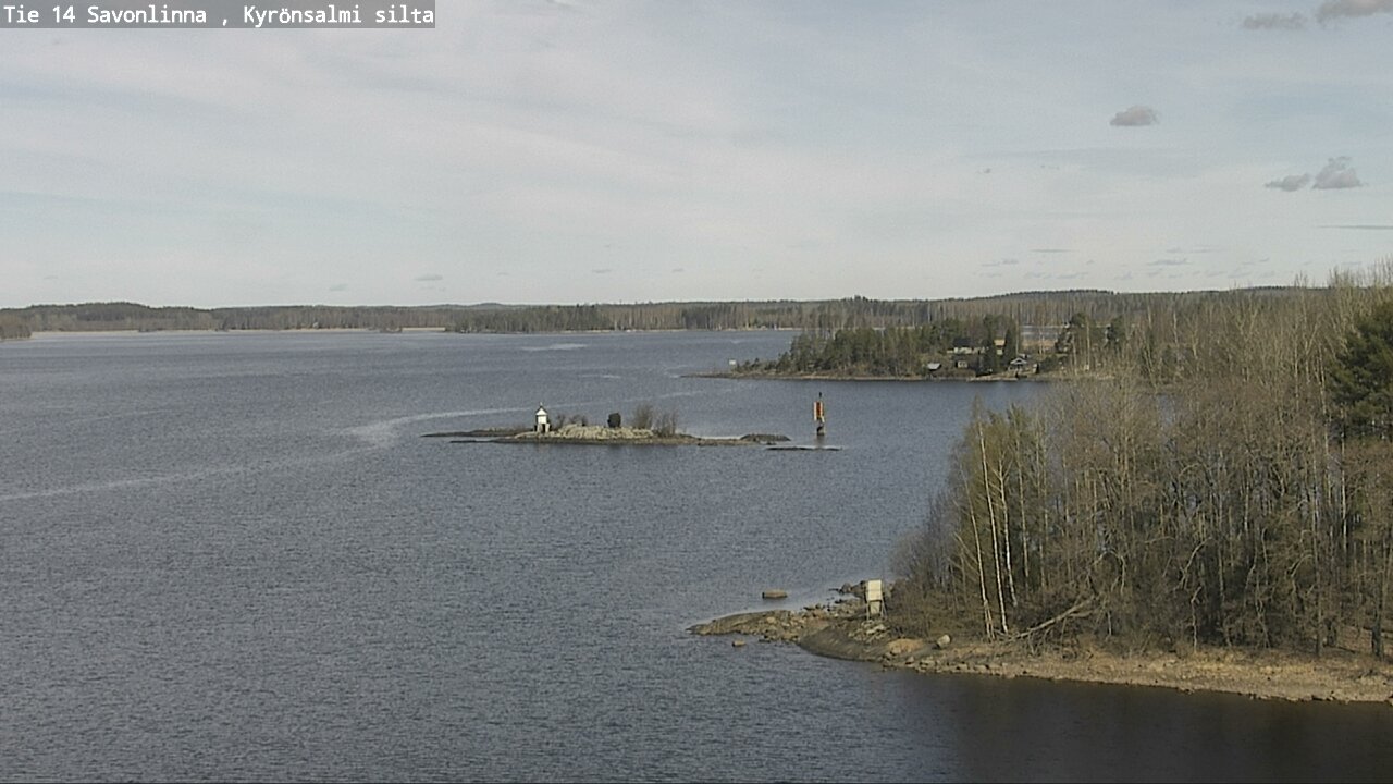 Weather Camera Image Väg 14 Nyslott, Kyrönsalmi, Savonlinna, Etelä-Savo