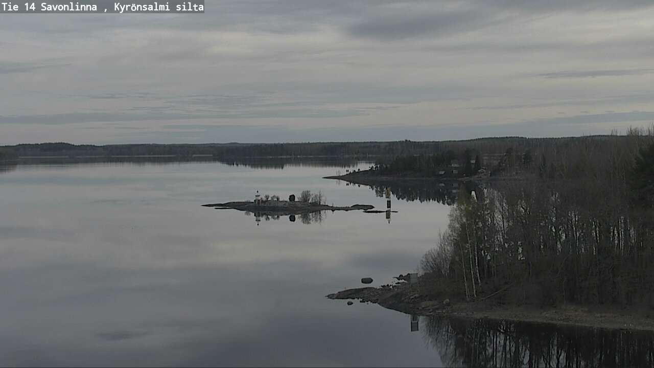 Weather Camera Image Väg 14 Nyslott, Kyrönsalmi, Savonlinna, Etelä-Savo