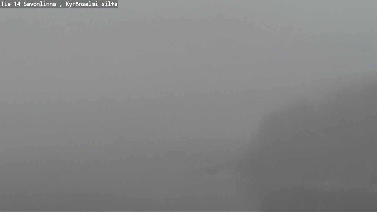 Weather Camera Image Väg 14 Nyslott, Kyrönsalmi, Savonlinna, Etelä-Savo