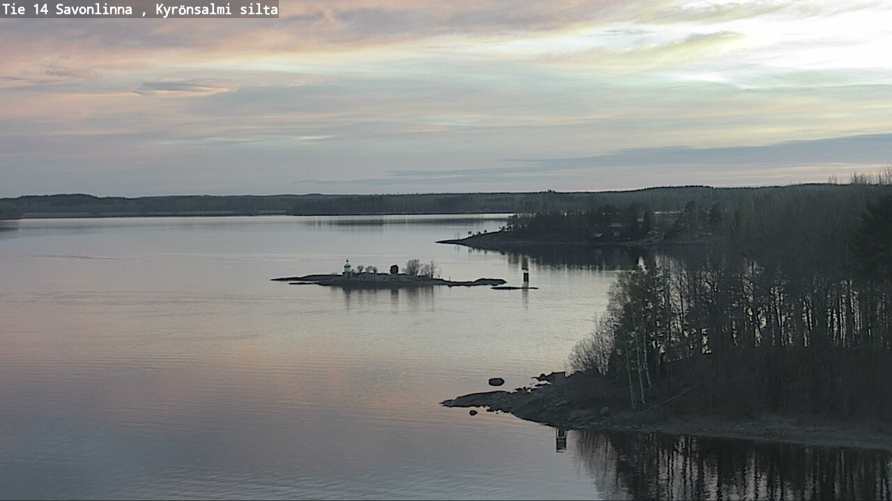 Weather Camera Image Väg 14 Nyslott, Kyrönsalmi, Savonlinna, Etelä-Savo