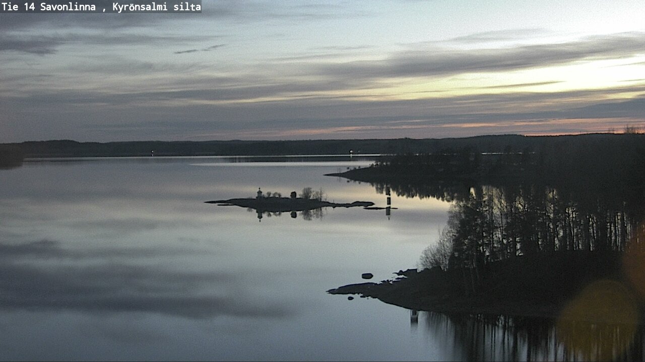 Weather Camera Image Väg 14 Nyslott, Kyrönsalmi, Savonlinna, Etelä-Savo