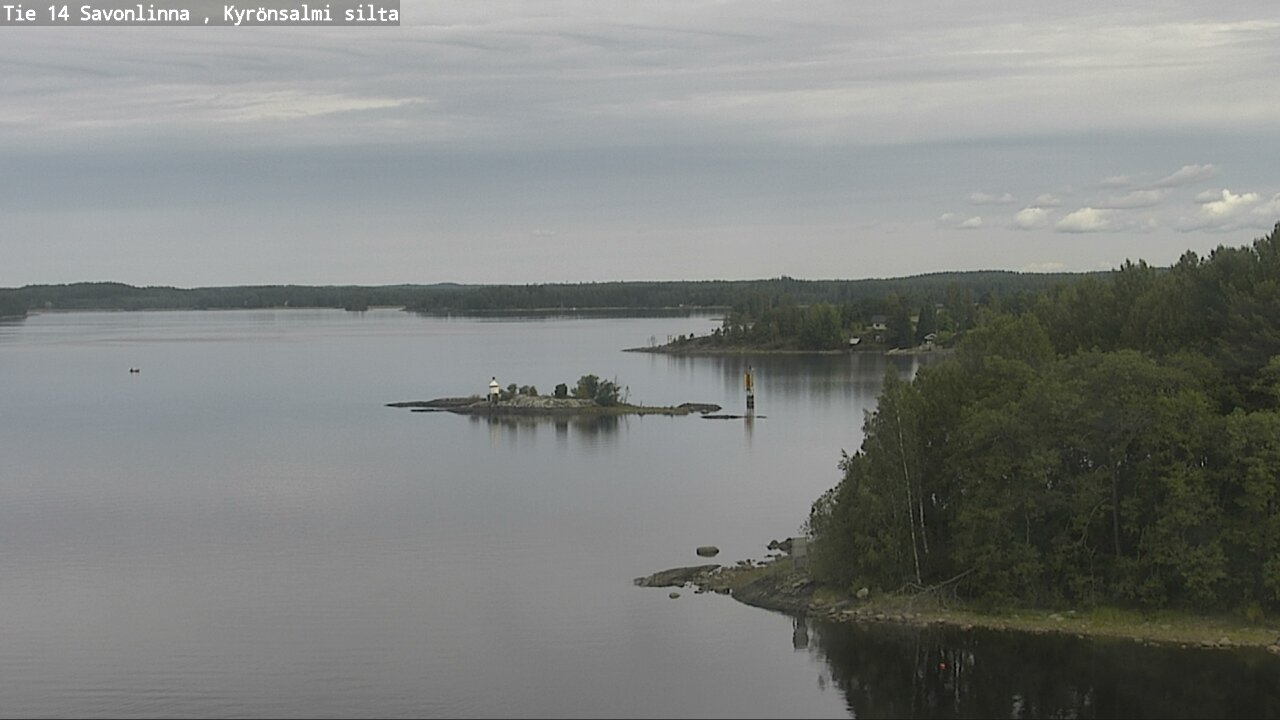 Weather Camera Image Väg 14 Nyslott, Kyrönsalmi, Savonlinna, Etelä-Savo