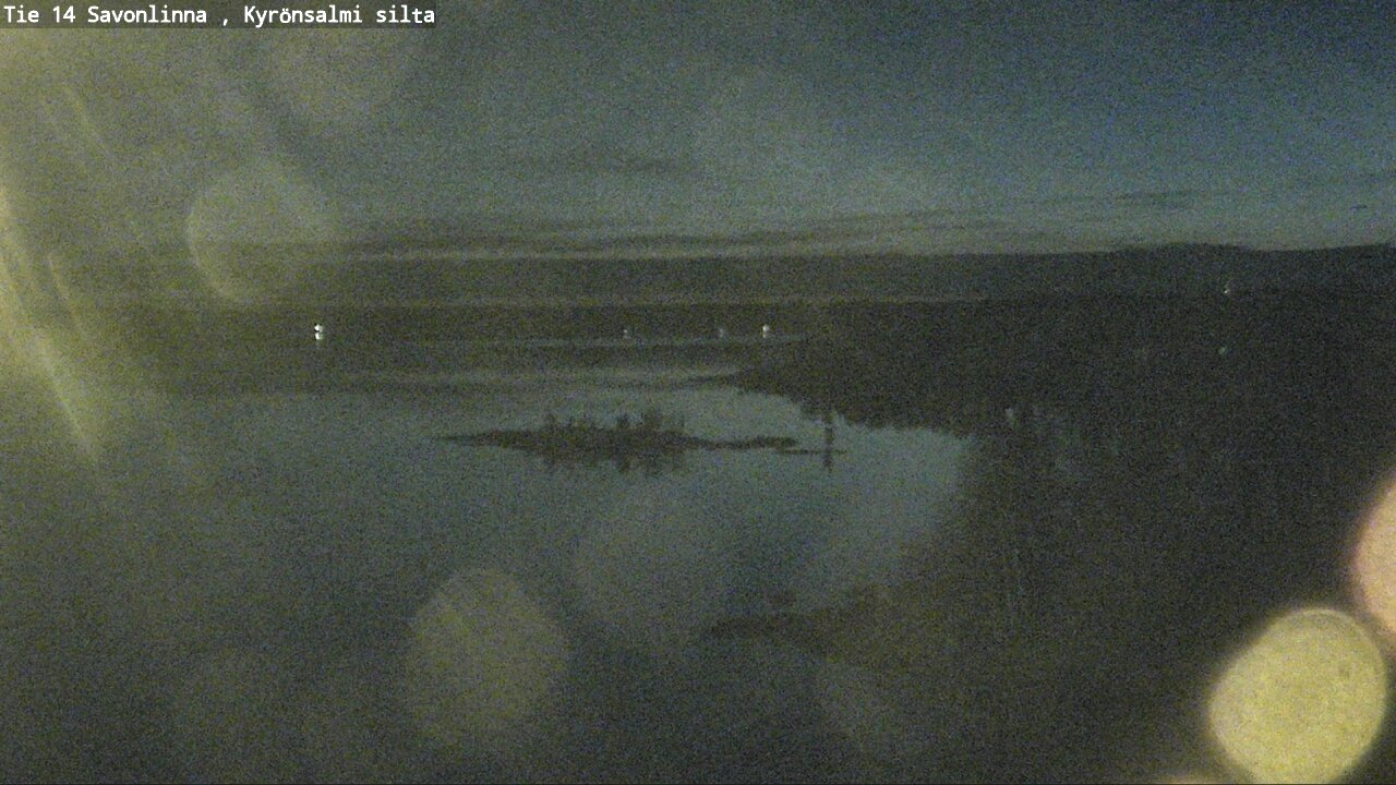Weather Camera Image Väg 14 Nyslott, Kyrönsalmi, Savonlinna, Etelä-Savo