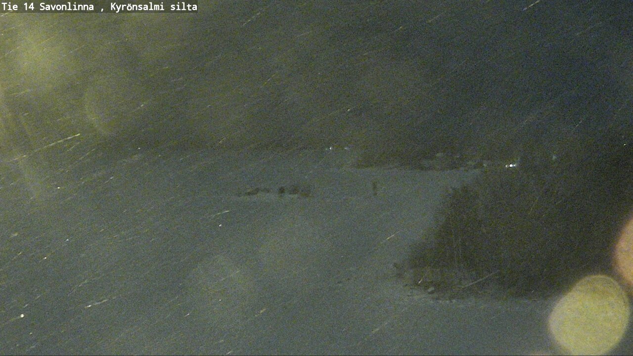 Weather Camera Image Väg 14 Nyslott, Kyrönsalmi, Savonlinna, Etelä-Savo