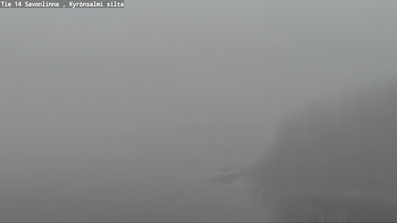 Weather Camera Image Väg 14 Nyslott, Kyrönsalmi, Savonlinna, Etelä-Savo