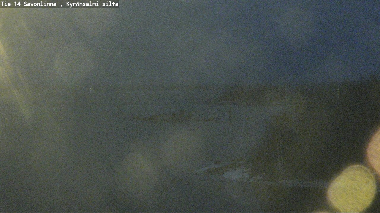 Weather Camera Image Väg 14 Nyslott, Kyrönsalmi, Savonlinna, Etelä-Savo
