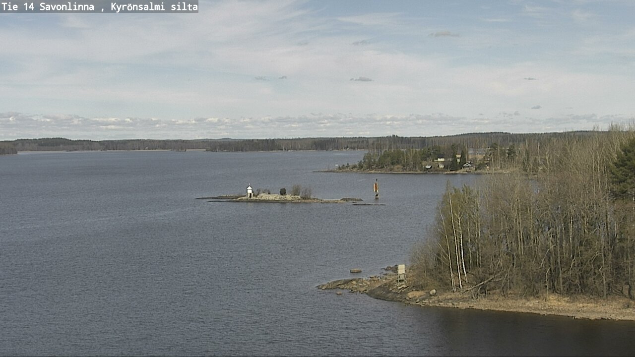 Weather Camera Image Väg 14 Nyslott, Kyrönsalmi, Savonlinna, Etelä-Savo