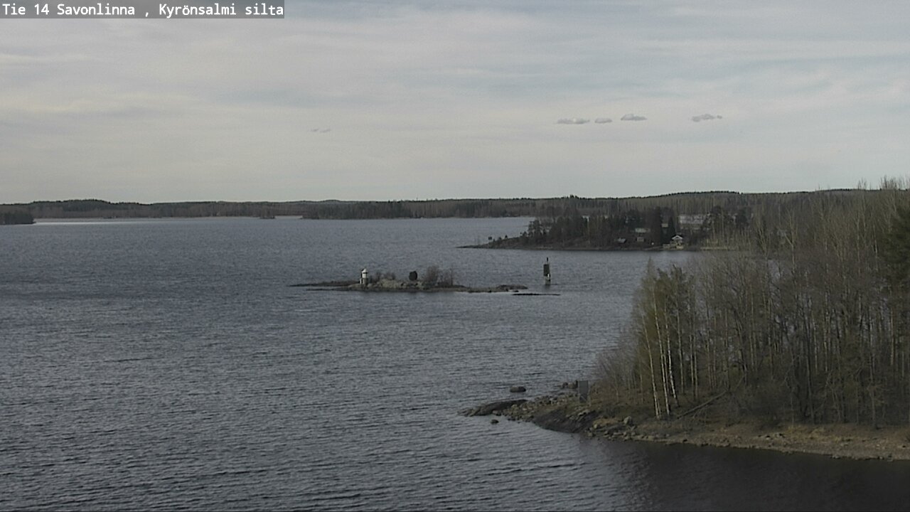 Weather Camera Image Väg 14 Nyslott, Kyrönsalmi, Savonlinna, Etelä-Savo