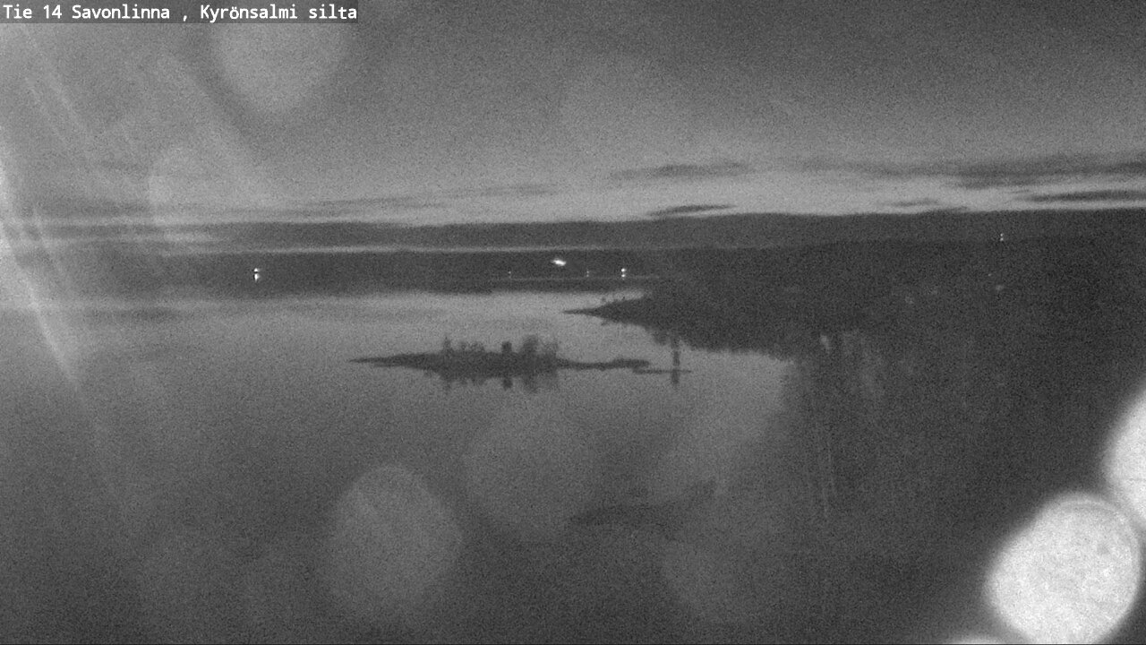 Weather Camera Image Väg 14 Nyslott, Kyrönsalmi, Savonlinna, Etelä-Savo