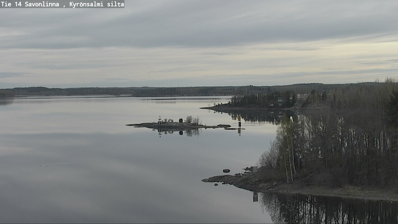 Weather Camera Image Väg 14 Nyslott, Kyrönsalmi, Savonlinna, Etelä-Savo