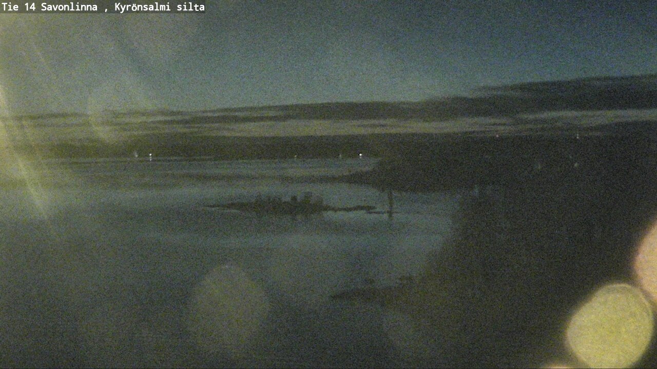 Weather Camera Image Väg 14 Nyslott, Kyrönsalmi, Savonlinna, Etelä-Savo