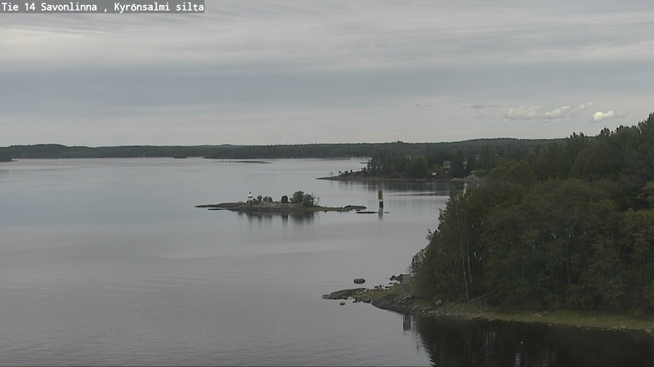 Weather Camera Image Road 14 Savonlinna, Kyrönsalmi, Savonlinna, Etelä-Savo