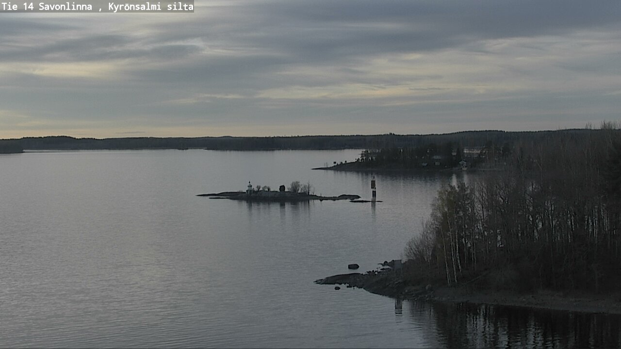 Weather Camera Image Väg 14 Nyslott, Kyrönsalmi, Savonlinna, Etelä-Savo