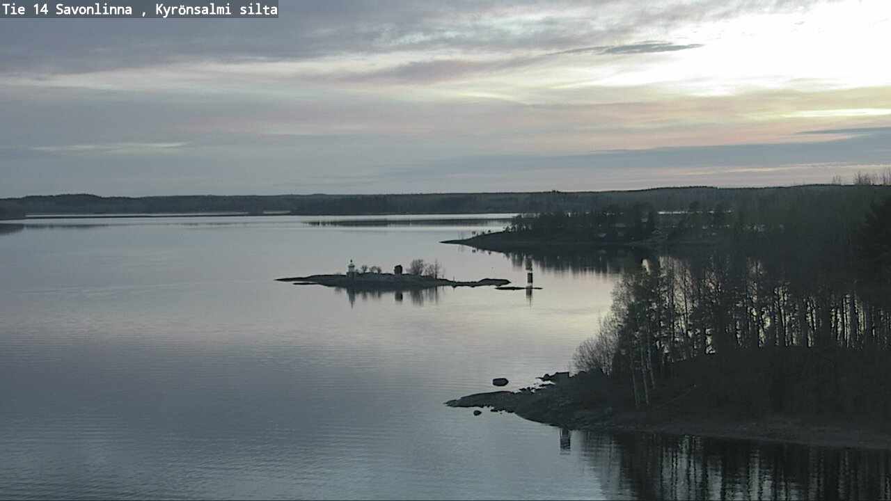 Weather Camera Image Väg 14 Nyslott, Kyrönsalmi, Savonlinna, Etelä-Savo