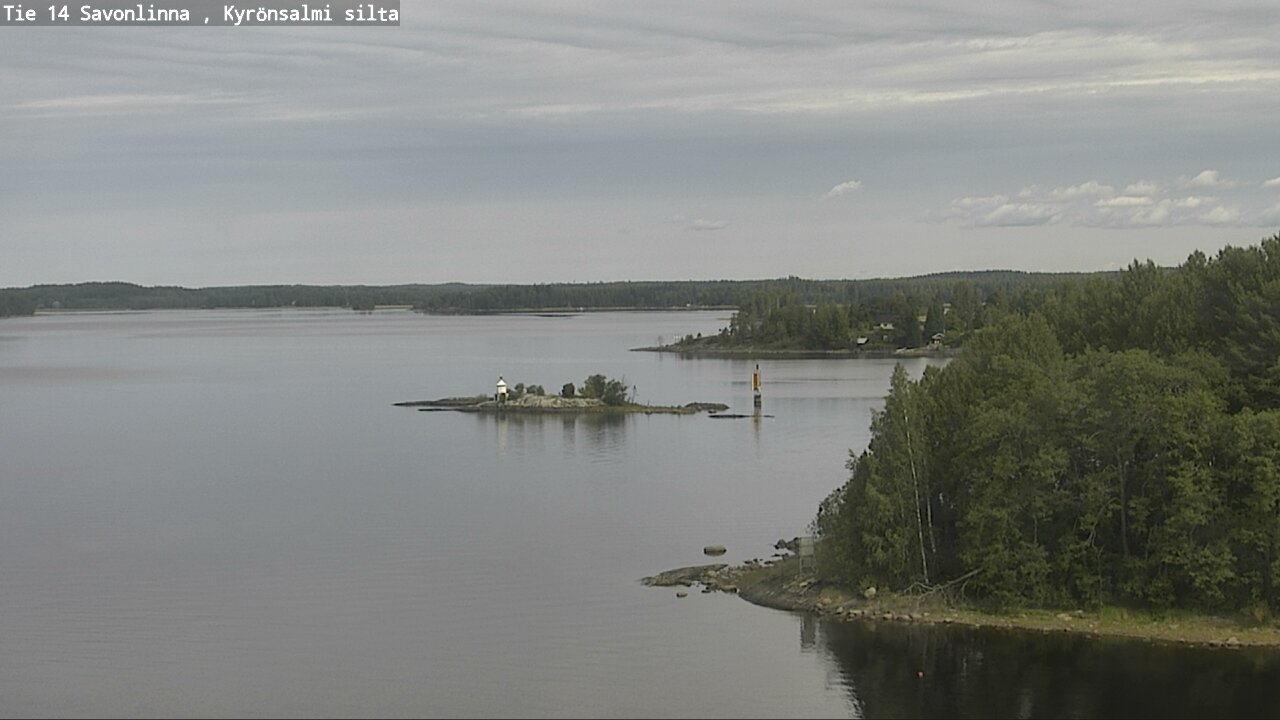 Weather Camera Image Väg 14 Nyslott, Kyrönsalmi, Savonlinna, Etelä-Savo