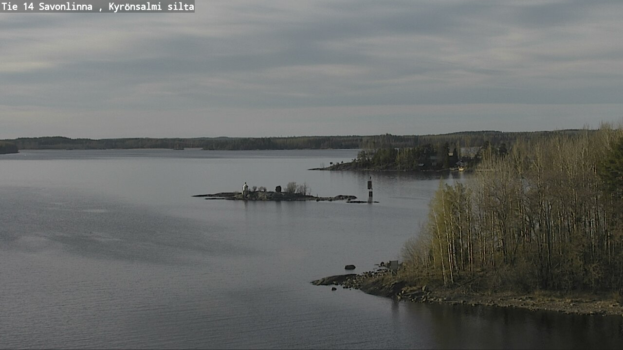 Weather Camera Image Väg 14 Nyslott, Kyrönsalmi, Savonlinna, Etelä-Savo