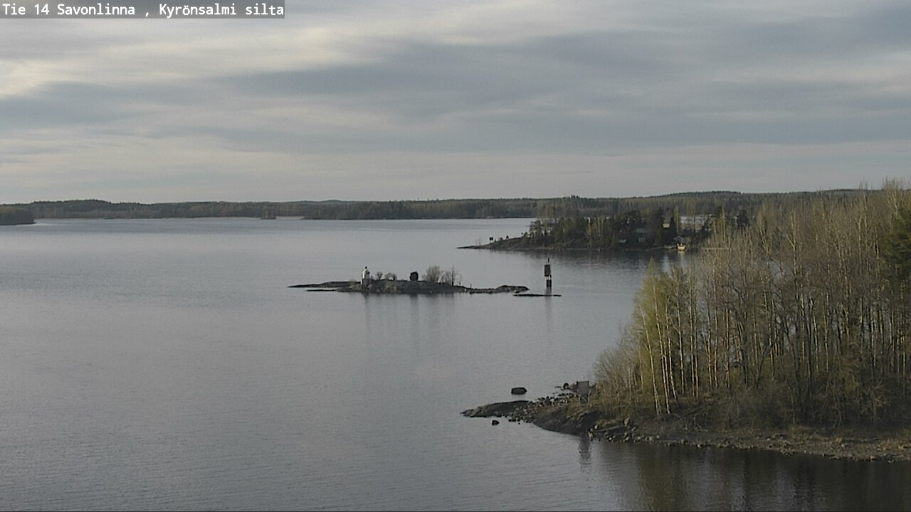 Weather Camera Image Väg 14 Nyslott, Kyrönsalmi, Savonlinna, Etelä-Savo