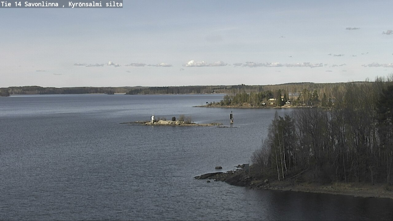 Weather Camera Image Väg 14 Nyslott, Kyrönsalmi, Savonlinna, Etelä-Savo