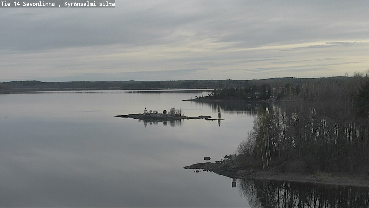 Weather Camera Image Väg 14 Nyslott, Kyrönsalmi, Savonlinna, Etelä-Savo