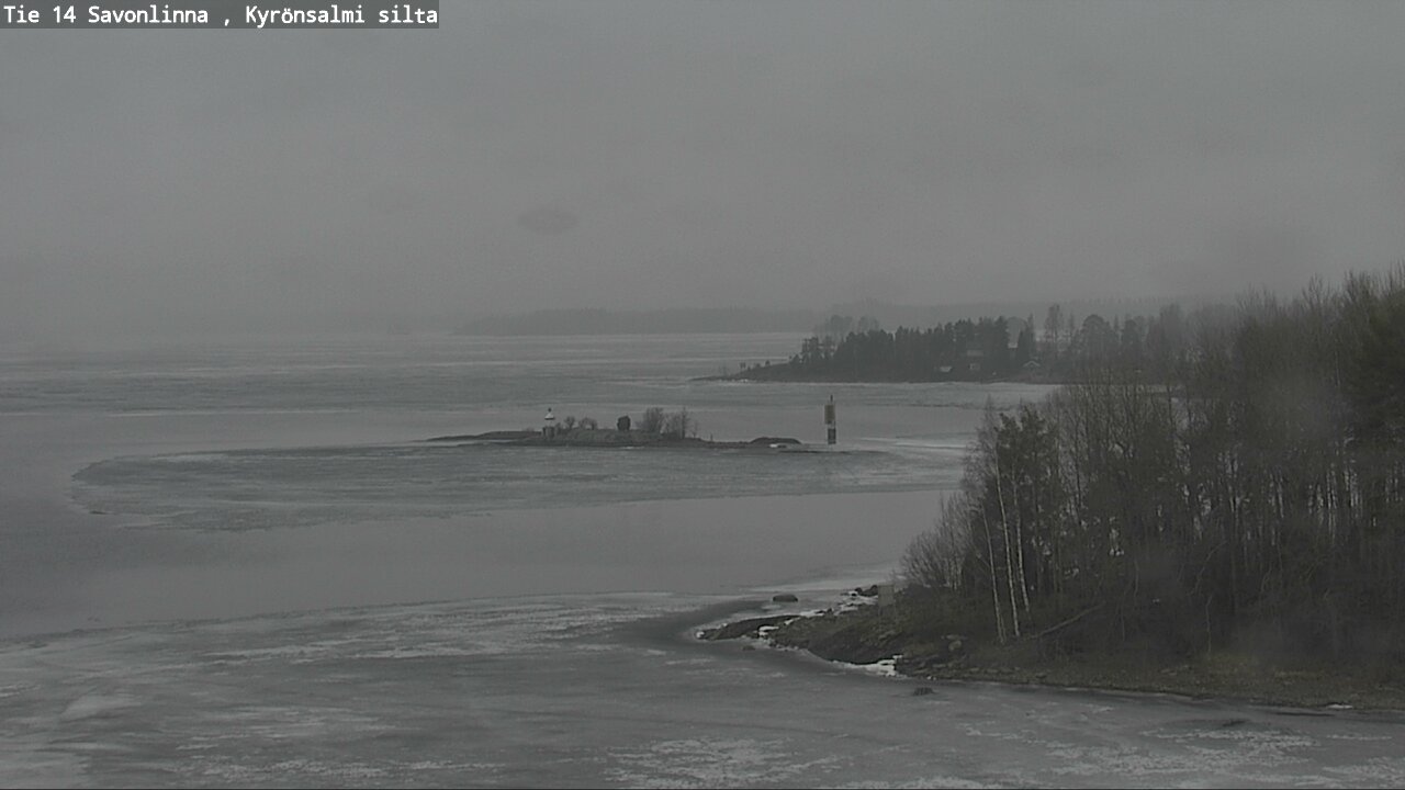 Weather Camera Image Road 14 Savonlinna, Kyrönsalmi, Savonlinna, Etelä-Savo