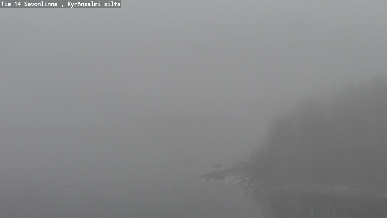 Weather Camera Image Väg 14 Nyslott, Kyrönsalmi, Savonlinna, Etelä-Savo
